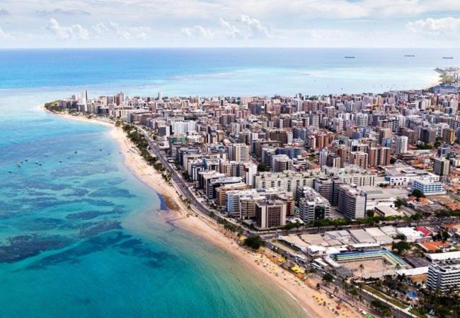 Apartamento Ponta Verde-Pajucara - Edf-Soho 2 Quartos - Castelo B Temporada Maceio  Ngoại thất bức ảnh