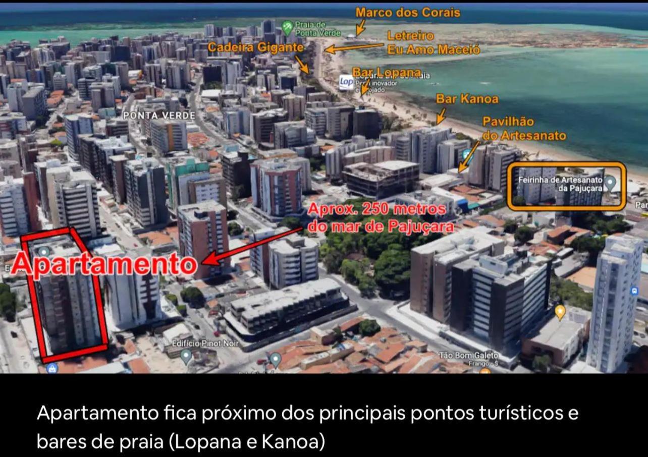 Apartamento Ponta Verde-Pajucara - Edf-Soho 2 Quartos - Castelo B Temporada Maceio  Ngoại thất bức ảnh
